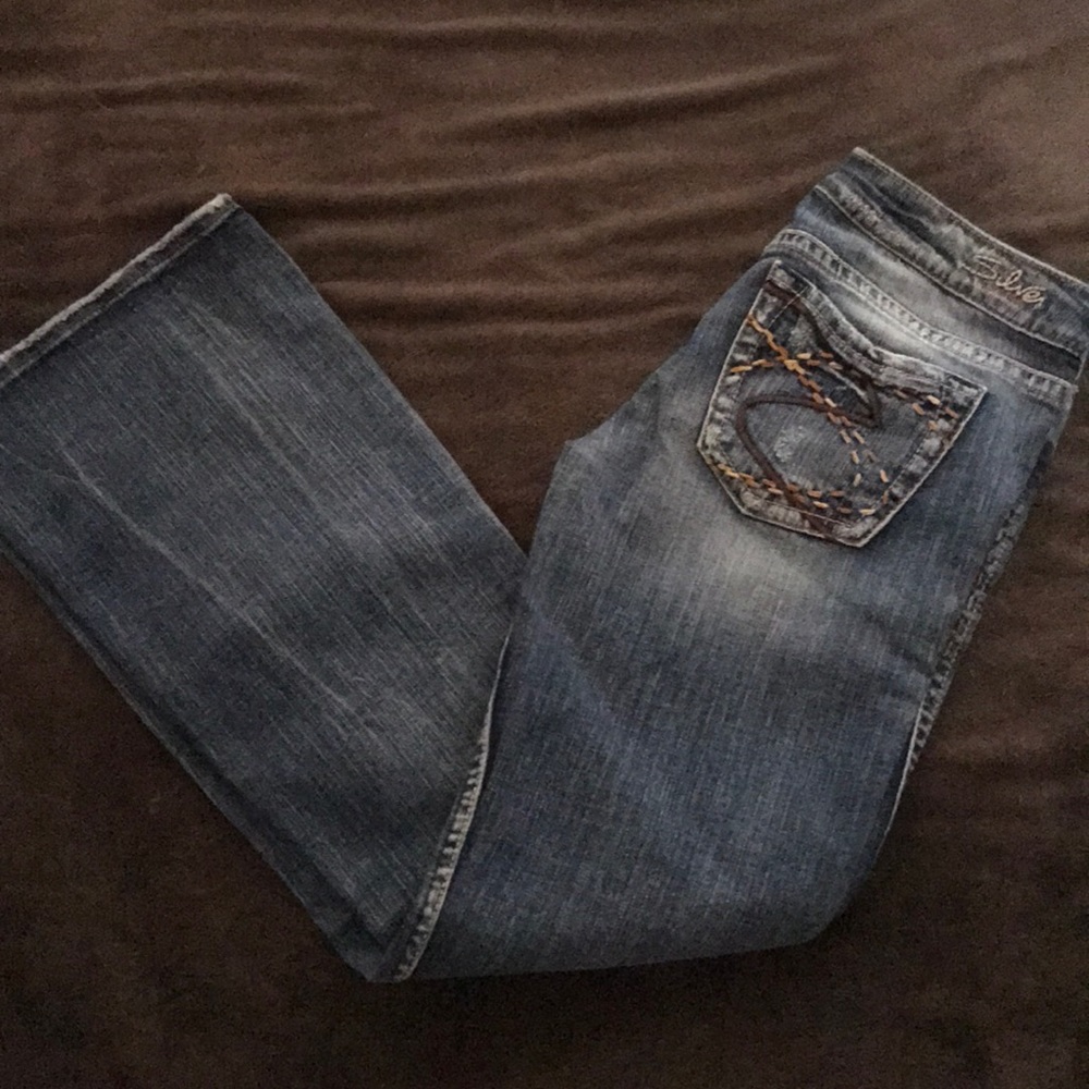 Silver jeans